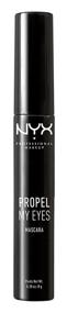 img 2 attached to 🔥 NYX Professional Makeup Propel My Eyes Mascara, Jet Black: All-Day Volume and Definition - 0.28 oz.