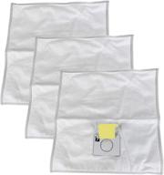 crucial vacuum replacement cloth bags - compatible with kenmore part # 433934, 20-5055, 20-50557, 02050557000, 20-50558, 609307 - perfect for type c and type q models - fits kenmore 360 canister vacuum (3 pack) logo