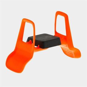 img 2 attached to 🛹 Skateez Skate Trainers - Orange for Skaters weighing up to 80 pounds