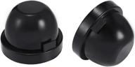 🔦 koomtoom 83mm rubber housing seal cap dust cover for headlight conversion kit, pack of 2 logo