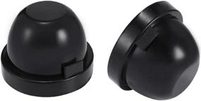 img 4 attached to 🔦 KOOMTOOM 83mm Rubber Housing Seal Cap Dust Cover for Headlight Conversion Kit, Pack of 2