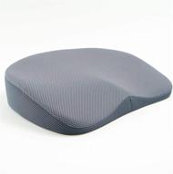 goodmonday posture meditation seat cushion - zero gravity ergonomic comfort for stress relief, shoulder & lower back pain relief, improved posture - ideal for office chairs and yoga логотип