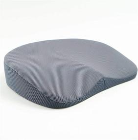 img 4 attached to GoodMonday Posture Meditation Seat Cushion - Zero Gravity Ergonomic Comfort for Stress Relief, Shoulder & Lower Back Pain Relief, Improved Posture - Ideal for Office Chairs and Yoga