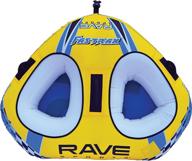 🚤 fastrax 2-rider towable: unleash the ultimate thrill on the water with rave sports 02648 logo