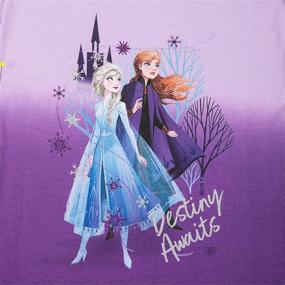 img 1 attached to Disney Anna Elsa T Shirt Girls Girls' Clothing