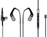 🎧 sennheiser ambeo smart headset (ios) - in-ear headphones with binaural audio, active noise cancellation, and 3d sound recording - black logo