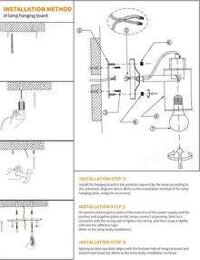 img 1 attached to Vintage Industrial Track Lighting: Matt Black Wall Mount Ceiling Spotlight - Stylish Hardwired Fixture for Indoor Living, Bedroom, Loft, Cafe or Bar Lighting (No Bulb Included)