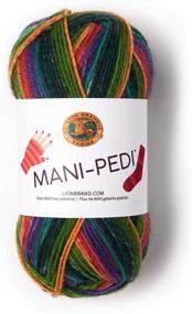 img 3 attached to 🧶 Lion Brand Mani-Pedi Yarn: Perfect for Crew-style Projects (1 skein/ball)