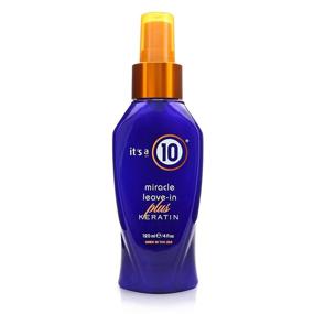img 1 attached to 💇 It's a 10 Haircare Miracle Leave-In Plus Keratin: 4 Fl. Oz (Pack of 1) - Achieve Salon-like Results!
