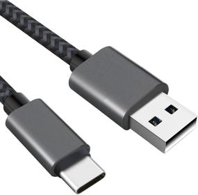 img 2 attached to 🔌 High-Speed USB Type C кабель 3 фута 3Pack от Ailun - Зарядка и синхронизация Galaxy s20, s20+, S20Ultra, S10 Plus и другие - серебристый черный серый