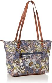 img 3 attached to Sakroots Metro Tote Grey Treehouse Women's Handbags & Wallets for Satchels