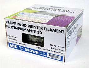 img 3 attached to 🖨️ Высококачественный коричневый ABS 3D принтерный филамент от MG Chemicals - ABS17BR1