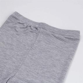 img 1 attached to MyKazoe Girls Seamless Leggings: Comfortable and Stylish Girls' Clothing