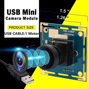 img 1 attached to ALPCAM 2MP USB Camera Module Full HD 1080P Webcam With CMOS OV2710 Image Sensor