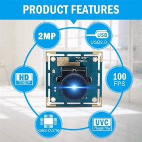 img 3 attached to ALPCAM 2MP USB Camera Module Full HD 1080P Webcam With CMOS OV2710 Image Sensor