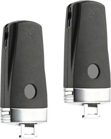 img 1 attached to 🔑 Enhance Your VW Passat's Security with Smart Key Fob Remote Shell Case – Set of 2 (2006-2010 HLO3C0959752N)