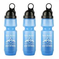💧 durable berkey filtered water bottle bpa free portable 22oz (set of 3) logo