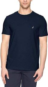 img 1 attached to Stylish Nautica Sleeve T Shirt in Bright Medium: Perfect Fit for Men!