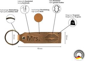 img 2 attached to 🔑 Engraved ANKERPUNKT Keychain for Mrs. Anniversary - Enhance SEO