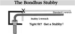 img 1 attached to 🔑 ProGuard Barcoded Bondhus 16510 L Wrench: Unmatched Quality & Convenience