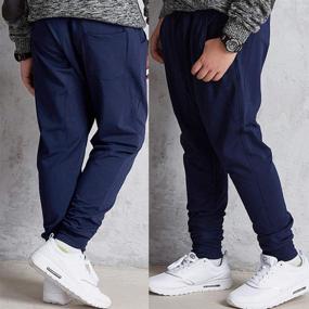 img 1 attached to AMEBELLE Casual Hiphop Sweatpants 0096 NavyBlue 12