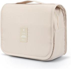 img 4 attached to 🧳 Mossio Large Hanging Toiletry Bag - Expertly Designed Makeup & Travel Organizer for Men & Women with Durable Hook