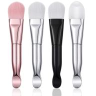 silicone applicator double ended bristles moisturizers logo