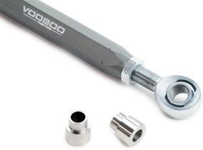img 2 attached to 🔩 Voodoo 13 RCNS-0400HC: Durable Clear Rear Camber Arm with Hard Anodize Coating