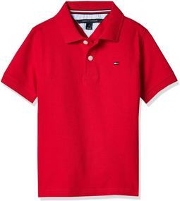 img 4 attached to 👕 Tommy Hilfiger Short Sleeve Boys' Tops, Tees & Shirts - Medium Size