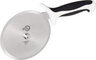 🍕 top-notch mercer culinary millennia pizza cutter - 5 inch wheel, white blade logo