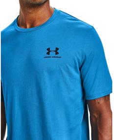 img 2 attached to Футболка Under Armour Sportstyle Charcoal - мужская одежда и активная