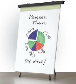 img 1 attached to 👍 Quartet Flip Chart / Display Easel: 66 Inches Max Height, 20 Lbs Max Weight, Black Aluminum (48ETL) - Versatile Presentation Stand for Professionals!