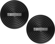 enhance speaker performance with second skin speaker tweaker kit: anechoic pads sound deadener (set of 2) logo