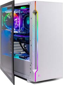 img 1 attached to 🎮 Skytech Archangel Gaming Computer PC Desktop - Ryzen 5 3600, GTX 1660, 500GB SSD, 8GB RAM, RGB Fans, Windows 10, Wi-Fi