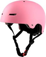 🛴 versatile skateboard skate scooter bike helmet: ideal sizes for kids, youth & adults логотип