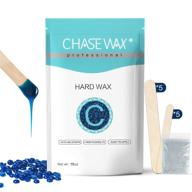 🔵 1.1lb painless blue hard wax beads for hair removal – specifically for coarse hair & brazilian bikini area – suitable for women & men – includes 10 wax sticks & 1 pack of glitter logo