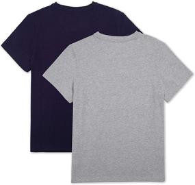 img 3 attached to 👚 DOTDOG Girls' Short Sleeve Spandex T Shirts: Stylish Crewneck Clothing