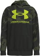 худи under armour symbol: чёрное и красное мальчики. активная одежда - идеальный комфорт и стиль! логотип