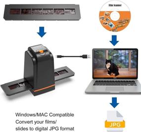 img 3 attached to Сканер слайдов 135 мм: преобразуйте негативы, слайды и пленку в цифровые фотографии | Совместим с MAC и Windows XP/Vista/7/8/10