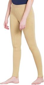 img 1 attached to 👖 Stay Comfortable and Stylish with TuffRider Women's Cotton Schoolers