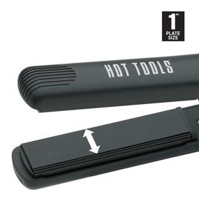 img 3 attached to 🔥 Smooth & Stylish: Hot Tools Professional Nano Ceramic Flat Iron, 1 Inch