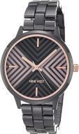 japanese quartz women's watches by nine west logo