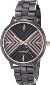 img 4 attached to Японские кварцевые часы для женщин от Nine West