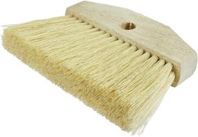 img 2 attached to 🧼 Weiler 74015 Acid Brush: 7" Block Size, Tampico Bristles, Detachable Handle