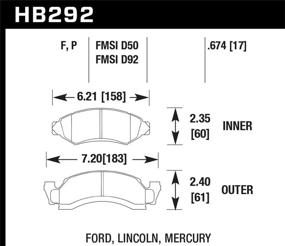 img 1 attached to Хороший Прогеральщик HB292F 674 Керамический Тормоз