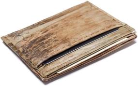 img 2 attached to 🌿 Minimalist Slim Wallet with Banana Leaf Design - Optimal for SEO