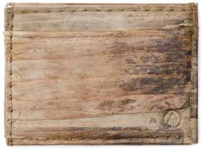 img 4 attached to 🌿 Minimalist Slim Wallet with Banana Leaf Design - Optimal for SEO