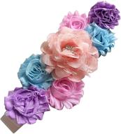 🌸 romantic flowers maternity sash: exquisite wedding sashes for mothers-to-be (bb5) logo