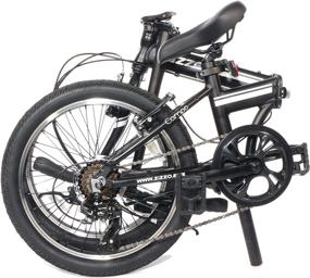 img 3 attached to 🚲 ZiZZO Campo 20" Folding Bike - Shimano 7-Speed, Adjustable Stem, Lightweight Aluminum Frame