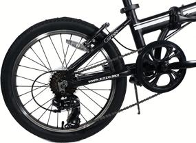 img 2 attached to 🚲 ZiZZO Campo 20" Folding Bike - Shimano 7-Speed, Adjustable Stem, Lightweight Aluminum Frame